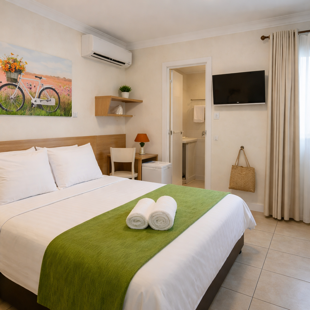 Outro ângulo do Quarto Econômico Garden