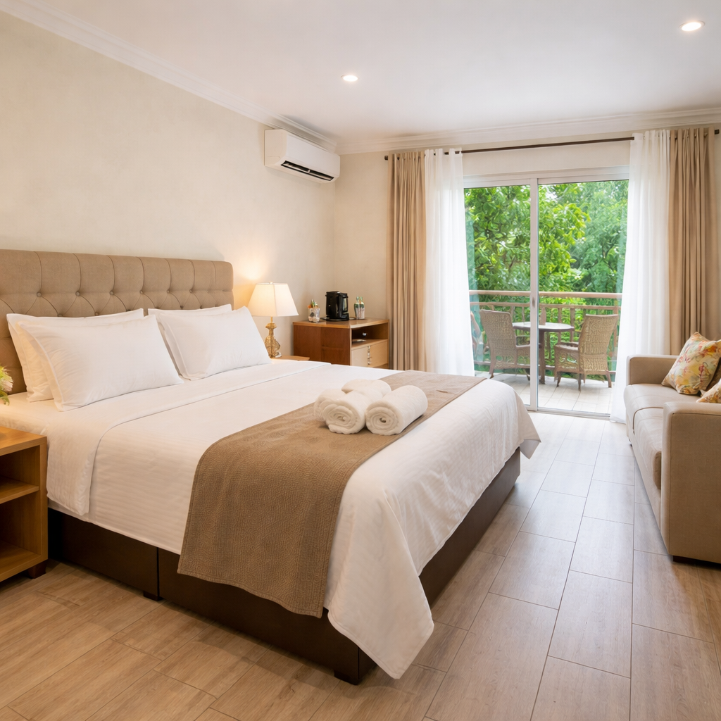 Suíte Floral Premium da Pousada Jardim Sereno